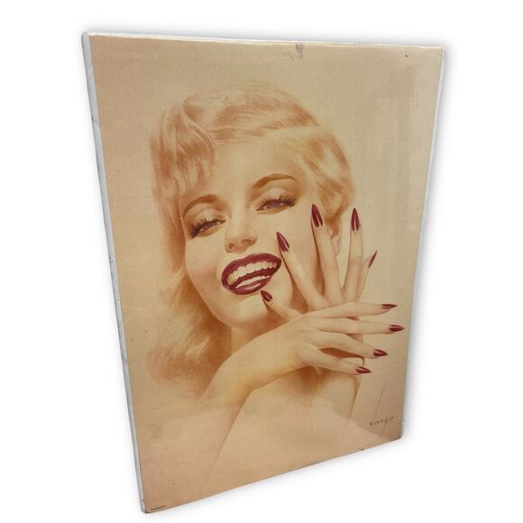 Vintage 12x17 Marilyn Monroe Poster by Alberto Vargas-Pinup Art - Picture 3 of 4